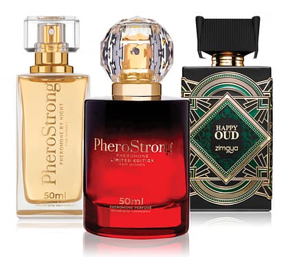 PheroStrong Pheromone Limited Edition, PheroStrong Pheromone by Night, Zimaya Happy Oud